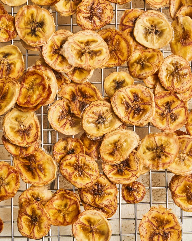 How To Make Banana Chips Easy Baked Recipe The Kitchn